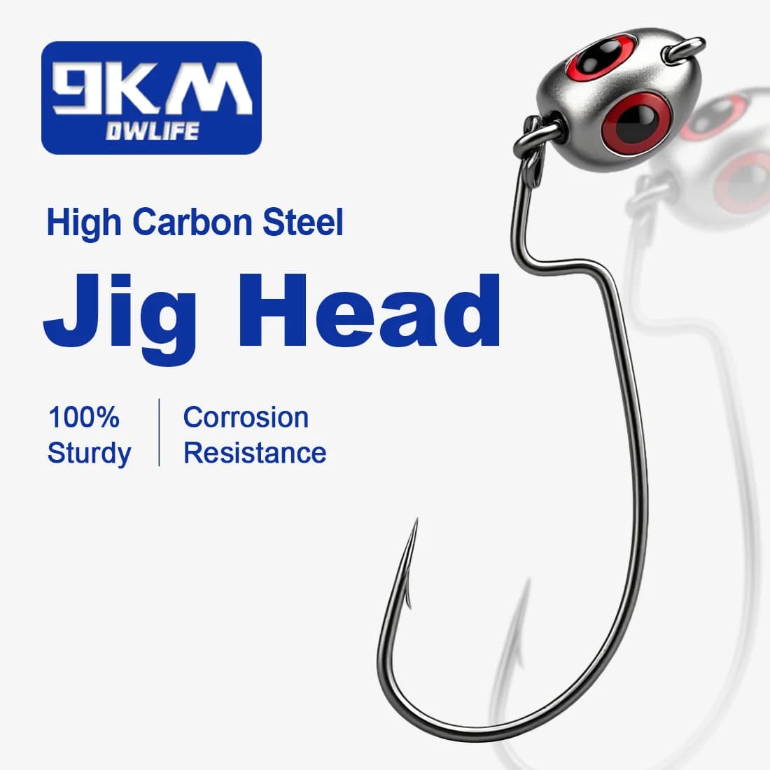 Swimbait EWG jighead-kroker, 10-20 stk bulk